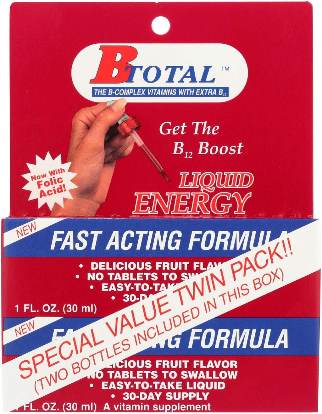 Pack Doble B-Total - Vitamina B12 Sublingual (2 x 59 ml)