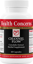 Health Concerns Channel Flow – Complemento Alimenticio con Extracto de Raíz de Corydalis – 60 Cápsulas