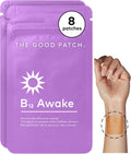 The Good Patch B12 Awake - Parche de Vitamina B12, Cafeína y Té Verde (8 Parches)