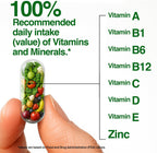 FeelGood Superfoods Vita Fruits and Veggies - Multivitamínico Orgánico de Frutas y Verduras, 60 Cápsulas