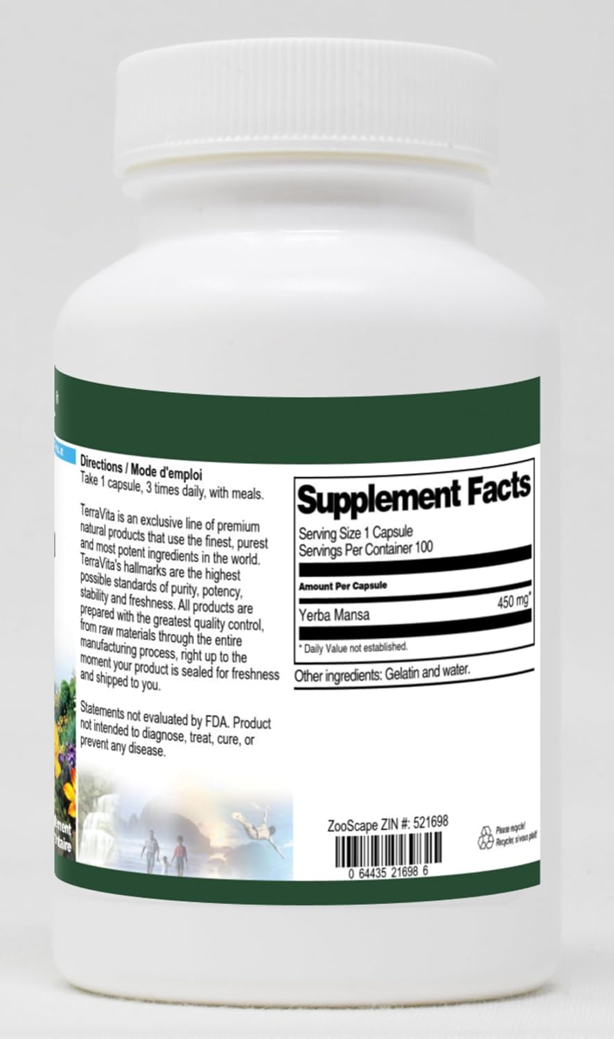 Yerba Mansa 450 mg – 100 Cápsulas