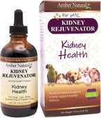 Amber NaturalZ Kidney Rejuvenator Suplemento Herbal para Mascotas - 118 ml