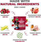 Mighty Petz MAX Cranberry for Dogs - Cranberry Supplement with D-Mannose for Bladder Control & Kidney Health