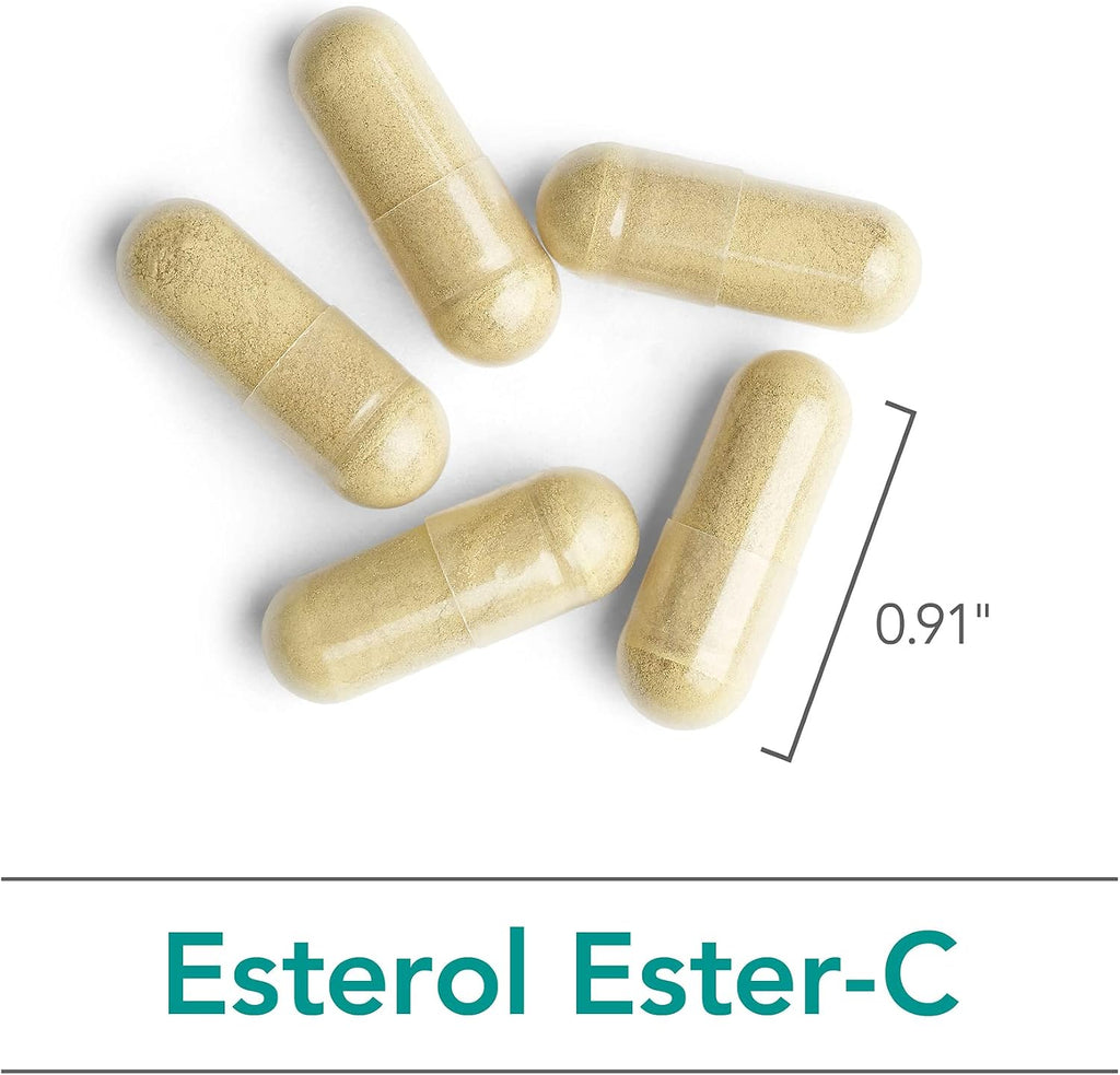 NutriCology Ester-C con Bioflavonoides - Ascorbato de Calcio - 200 Cápsulas
