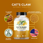 Amazing Botanicals Uña de Gato Orgánica - Extracto 10x 2000mg, 30 Comprimidos