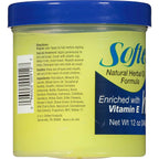 Softee Hair Food with Vitamin E 12 Oz,Pack of 3