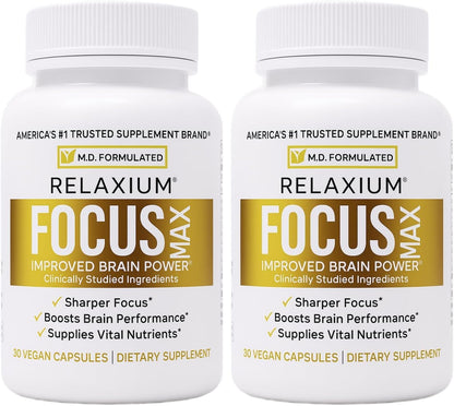 Relaxium FocusMax, Suplemento para la Salud – Impulso nootrópico: Los nootrópicos son sustancias que pueden – Image 8