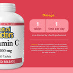 Vitamina C de Liberación Prolongada 1000 mg – Natural Factors