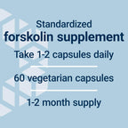 Life Extension Forskolin, 10 mg, Extracto Estandarizado, 60 Cápsulas Vegetales