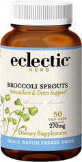 Eclectic Glass Broccoli Sprouts FDV, 50 Cápsulas