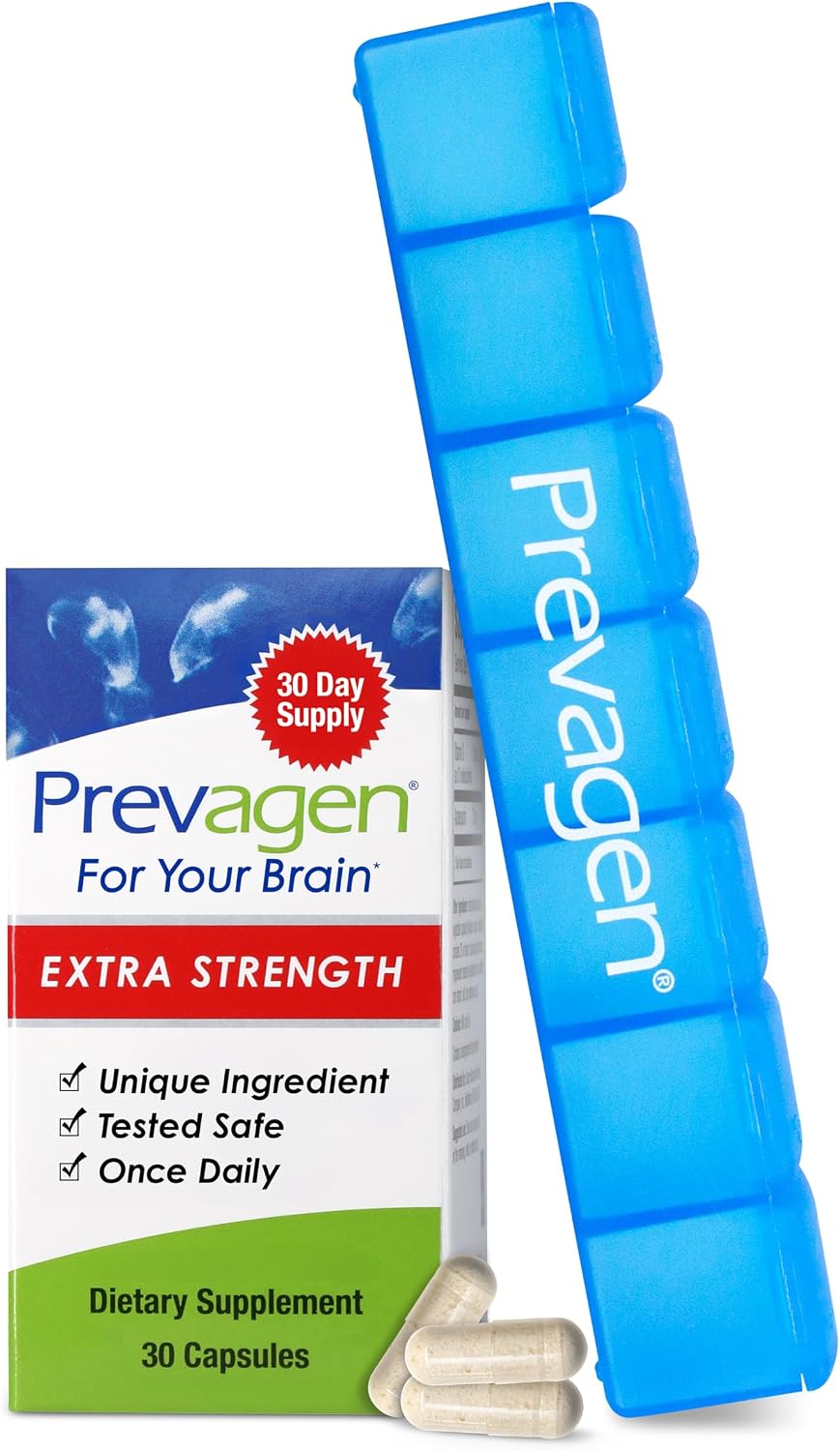 Prevagen Extra Strength - 30 Cápsulas (1 Mes) | Con Apoaequorina 20 mg y Vitamina D3