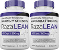 Gold Nutra RazaLean Pills, 2 Pack - 2 Meses de Suministro