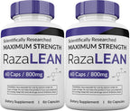 Gold Nutra RazaLean Pills, 2 Pack - 2 Meses de Suministro