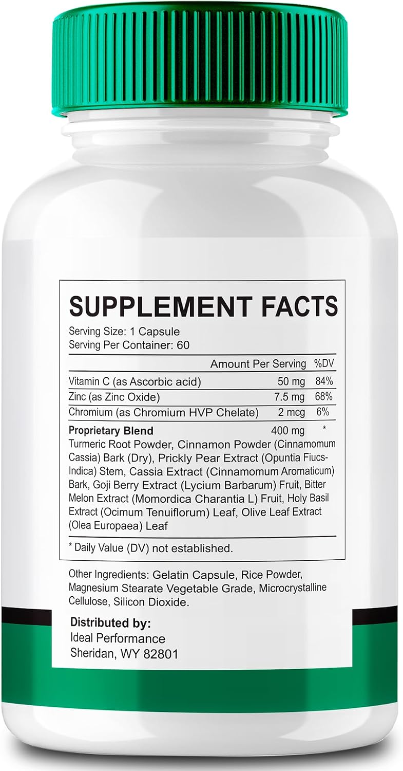 Restore Glycogen Control Cápsulas - Fórmula Natural Máxima Potencia (2 Pack)