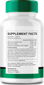Restore Glycogen Control Cápsulas, Fórmula Natural de Máxima Potencia, 60 Cápsulas