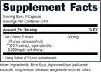 Nutricost Extracto de Cereza Ácida 240 Cápsulas Veganas