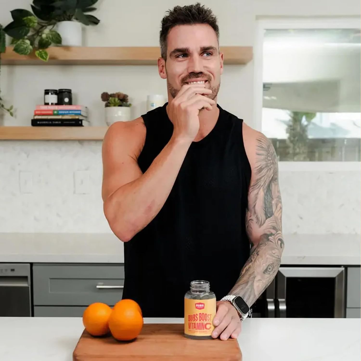 BUBS Naturals - BUBS Boost Vitamina C con Bioflavonoides 500mg (90 Cápsulas)