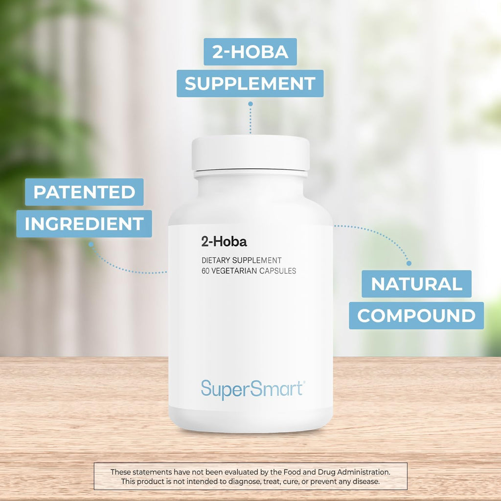 Supersmart 2-HOBA (Hobamine) 100mg - 60 Cápsulas Vegetarianas