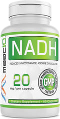 MAAC10 NADH 20 mg, 60 Cápsulas – Energía y Longevidad