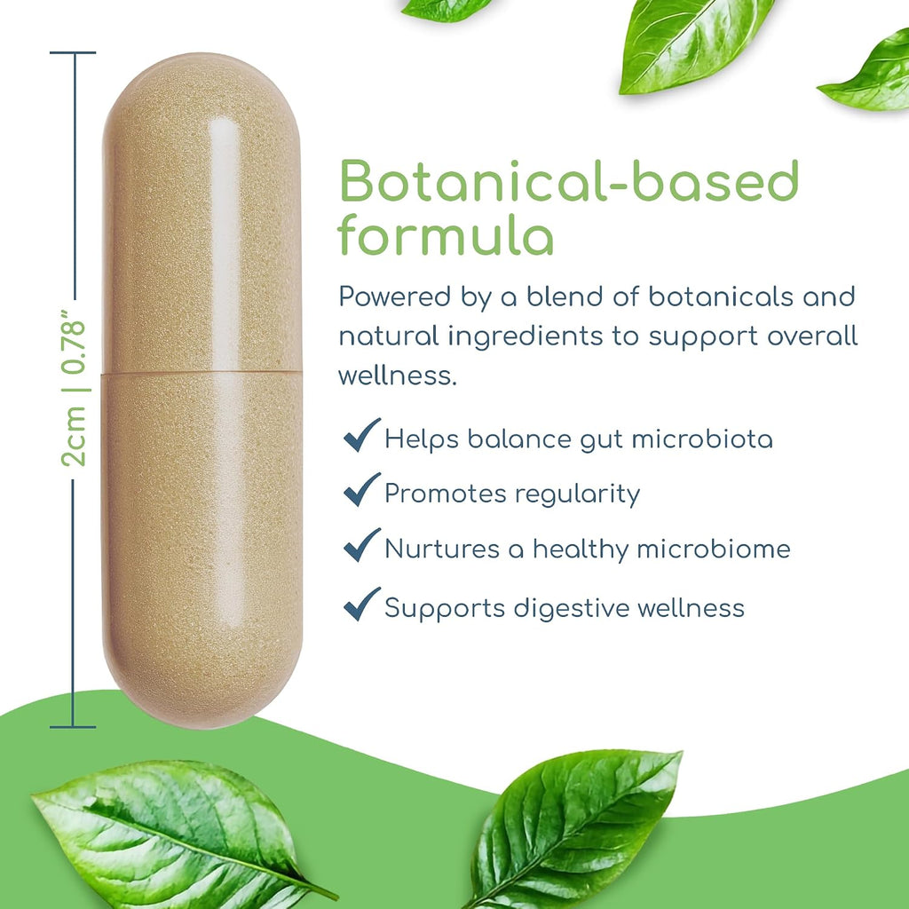 Microbiome Balance – Suplemento para la Salud Digestiva con Monolaurina y Ácido Caprílico – 120 Cápsulas
