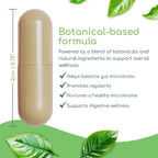 Microbiome Balance – Suplemento para la Salud Digestiva con Monolaurina y Ácido Caprílico – 120 Cápsulas