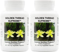 Supreme Nutrition Golden Thread Supreme, 60 Pure Coptis Chinensis Vegetarian Capsules (Pack of 2)
