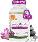 Zahler Inositol 1000mg - 120 Cápsulas - Complemento Alimenticio para el Bienestar General