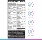 Livingood Daily Multivitamínico Metilado para Mujeres y Hombres, 60 Cápsulas