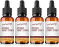 root + spring Tintura Herbal Disuelve Cálculos Renales – Extracto Líquido Concentrado de Shi Lin, 1 oz (Paquete de 4)
