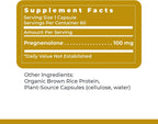 Premier Research Labs Premier Pregnenolone - Pregnenolona de 100 mg para apoyo hormonal, precursor de progesterona, testosterona, estrógeno, suplemento de pregnenolona para mujeres y hombres - 60 cápsulas vegetarianas