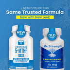 L-Methylfolate 15 mg | 90 Cápsulas | Metilfolato Activo 5-MTHF