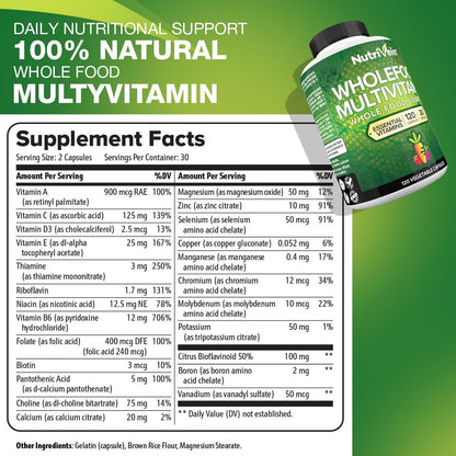 Nutrivein Multivitamínico de Alimentos – Refuerzo de las defensas naturales: Los antioxidantes presentes en frutas – Image 2