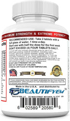 BEAUTIFYEM Bust X-Large - Complemento Alimenticio con Extractos Herbales (1 Mes)