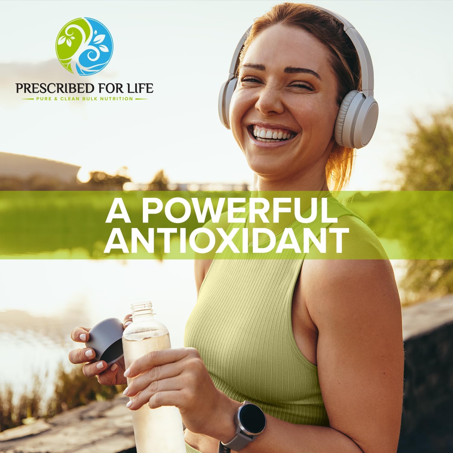 Prescribed For Life Tocopherol Acetate Powder, Water Soluble Alpha Vitamin E, 700 IU gm Powder, Vegan, Gluten Free, Non GMO (25kg)