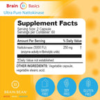 Brain Basic Ultra-Pure Nattokinase 5000 FU – 120 Cápsulas