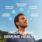 ALTAGAMMA 8 en 1 Suplemento de Apoyo Inmunológico con L-Lisina, Vitamina D y Zinc, 60 Cápsulas