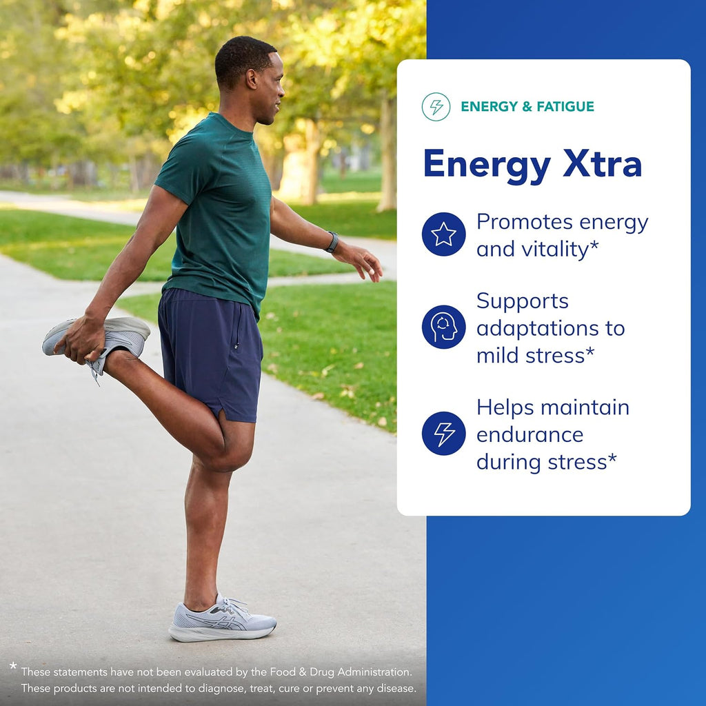 Pure Encapsulations Energy Xtra | Fórmula Adaptógena para la Resistencia* | 60 Cápsulas
