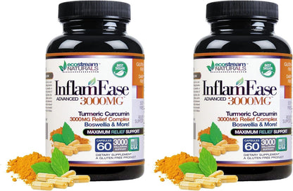 ecoStream Naturals InflamEase Original 3000 mg, 60 Cápsulas – Image 9