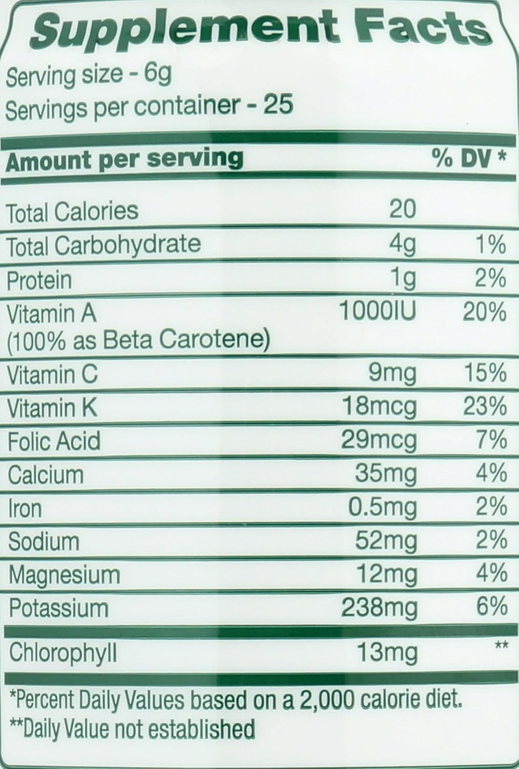 Green Magma 5.3 oz - Green Foods