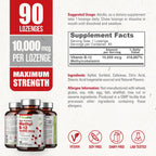 biophix Metilcobalamina B12 10000 mcg - 90 Comprimidos Veganos Sabor Cereza