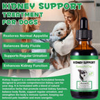 Kidney Support for Dogs - Suplemento Herbal para el Apoyo Renal, 60ml