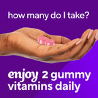 Vitafusion Gominolas de Vitamina D3 de Fuerza Extra, Sabor Fresa, 120 Unidades