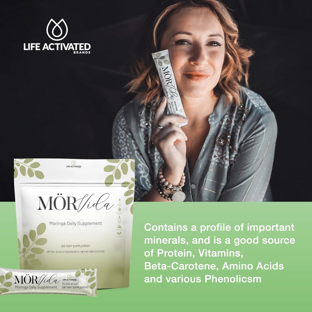 Mörvida Daily Supplement - Moringa Oleifera del Himalaya - 30 Sachets