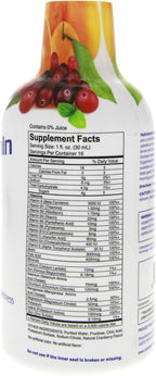 1st Step Pro-Wellness Suplemento Líquido Multivitamínico y Mineral, Sabor Cítricos, Pack de 2 Botellas de 16 oz