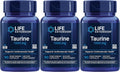 Life Extension Taurina 1000 mg, 90 Cápsulas Vegetales (Pack de 3)
