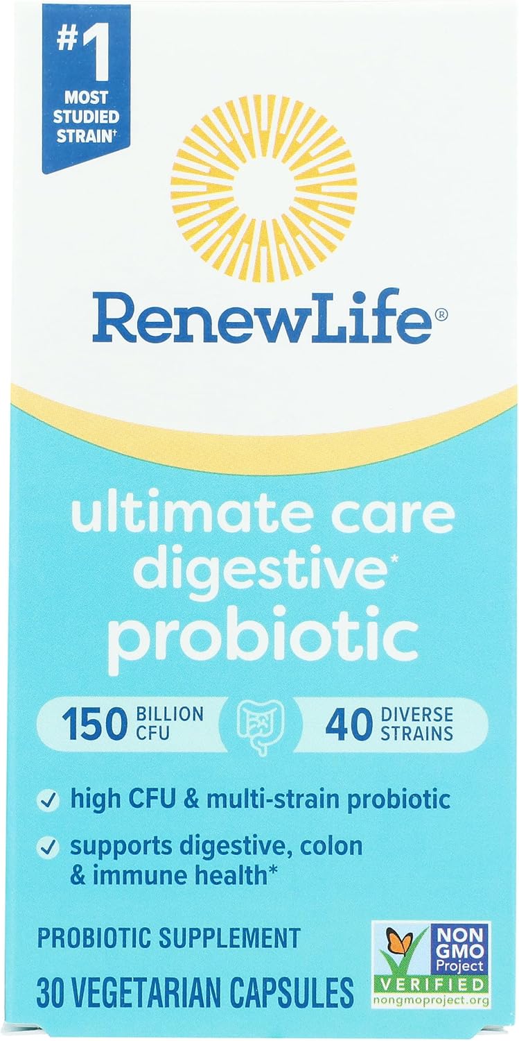 Renew Life Probiótico 200 UFC - 30 Cápsulas