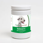 Healthy Breeds Aceite de Salmón para Perros - Snacks Blandos con Omega 3, EPA y DHA, 120 unidades