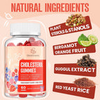 Suplemento de Esteroles Vegetales con Esteroles y Estanoles, Sabor a Moras Mixtas, 120 Comprimidos