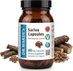 DR WAKDE'S Sariva (Hemidesmus indicus) 60 Cápsulas Veganas - Suplemento Ayurvédico 100% Natural