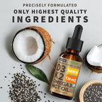 Gotas Orgánicas de Vitamina D3 + K2 con MCT y Omega 3 - 5000 UI - Sabor Mocha